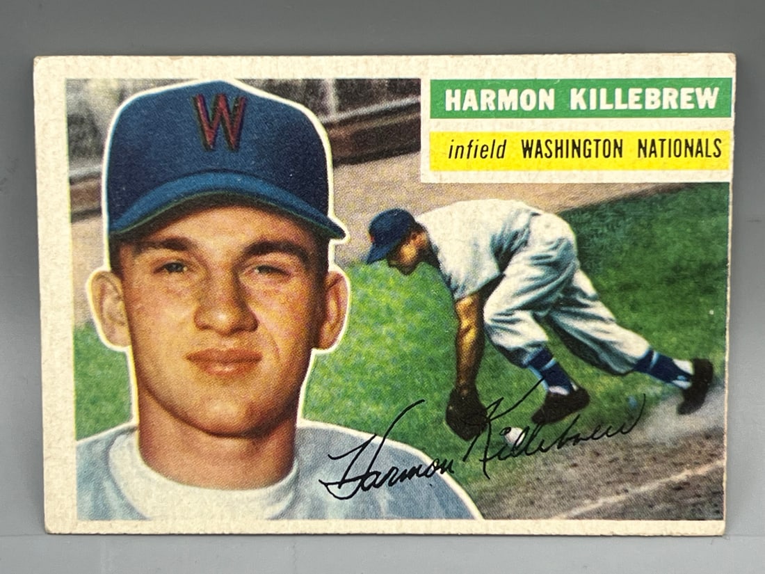 1956 Topps Harmon Killebrew 2nd Year Card #164 (1 of 2)