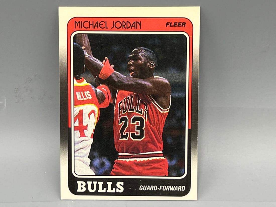 1988 Fleer Michael Jordan #17 (1 of 2)