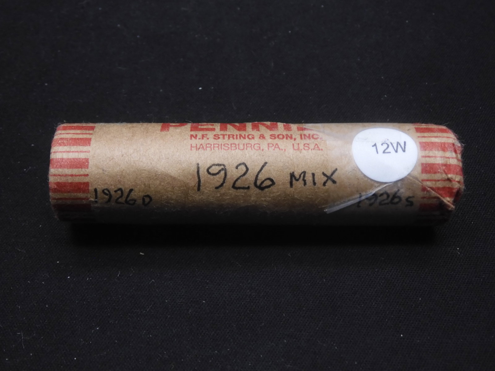 roll of 1926 P, D, & S Lincoln Wheat Cents w/ends 1926 D & S: roll of 1926 P, D, & S Lincoln Wheat Cents w/ends 1926 D & S
