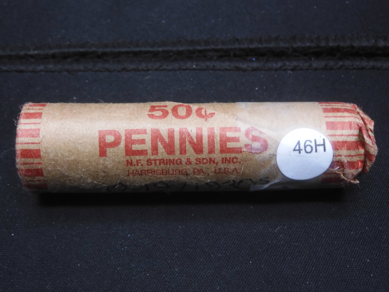 roll of 1917 to 1919's & 1930s Mix w/ends of 1919p EX Fine & 1938d EF: roll of 1917 to 1919's & 1930s Mix w/ends of 1919p EX Fine & 1938d EF