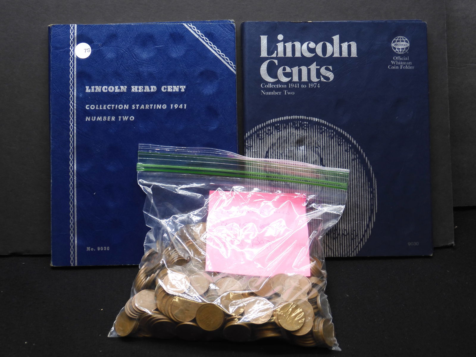 (2) Whitman Lincoln Cent Books and $4.15 in Lincoln Wheat Cents  (1 of 14)