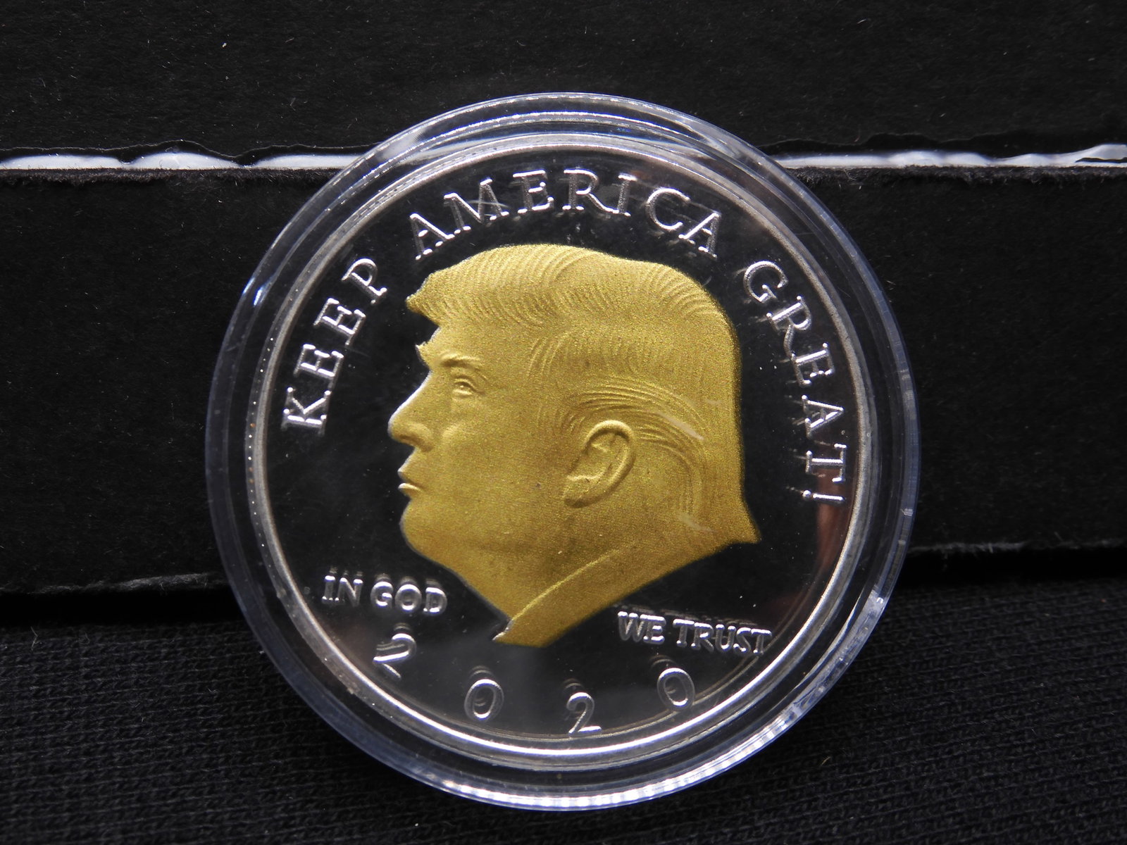 2020 Donald Trump Keep America Great Medallion.: 2020 Donald Trump Keep America Great Medallion.