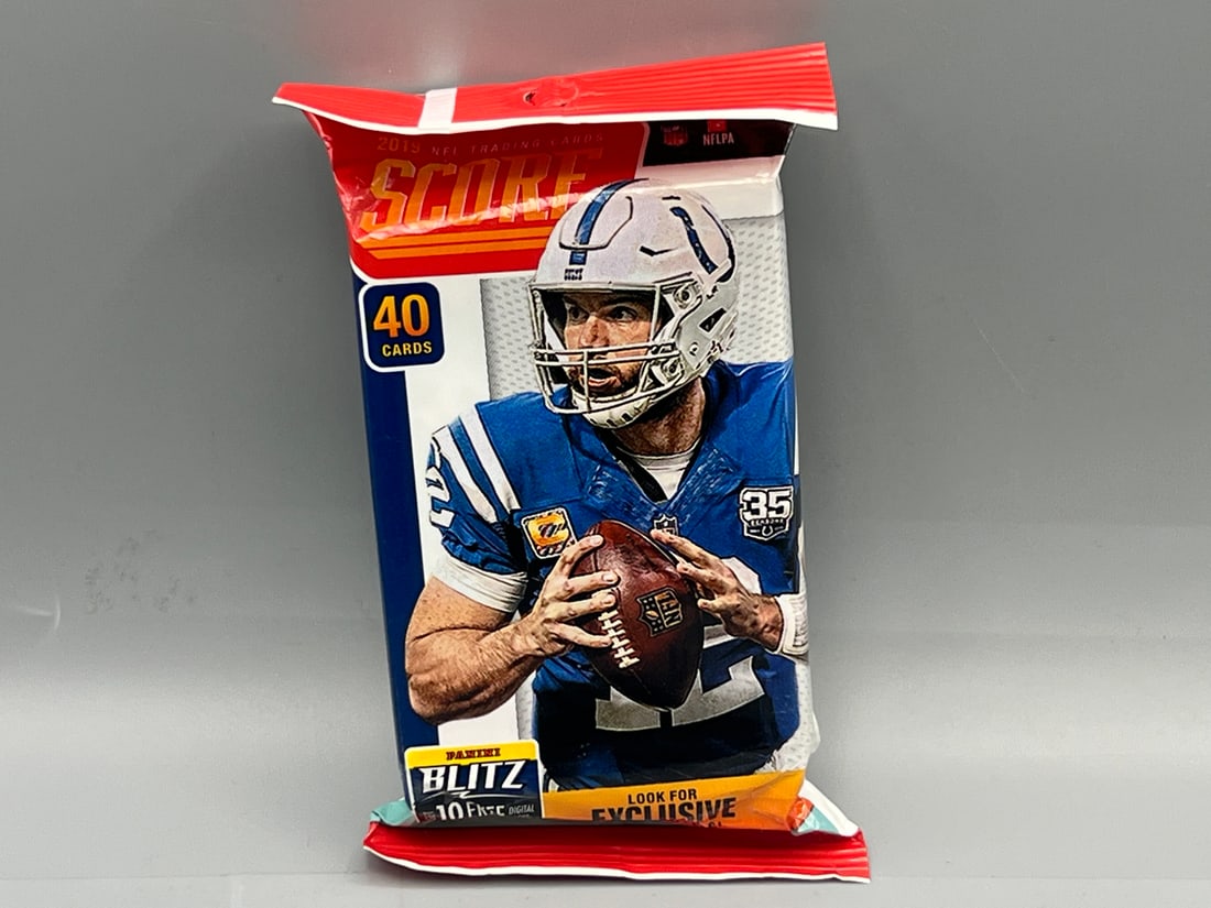 2019 Score Football Unopened Rack Pack: 2019 Score Football Unopened Rack Pack