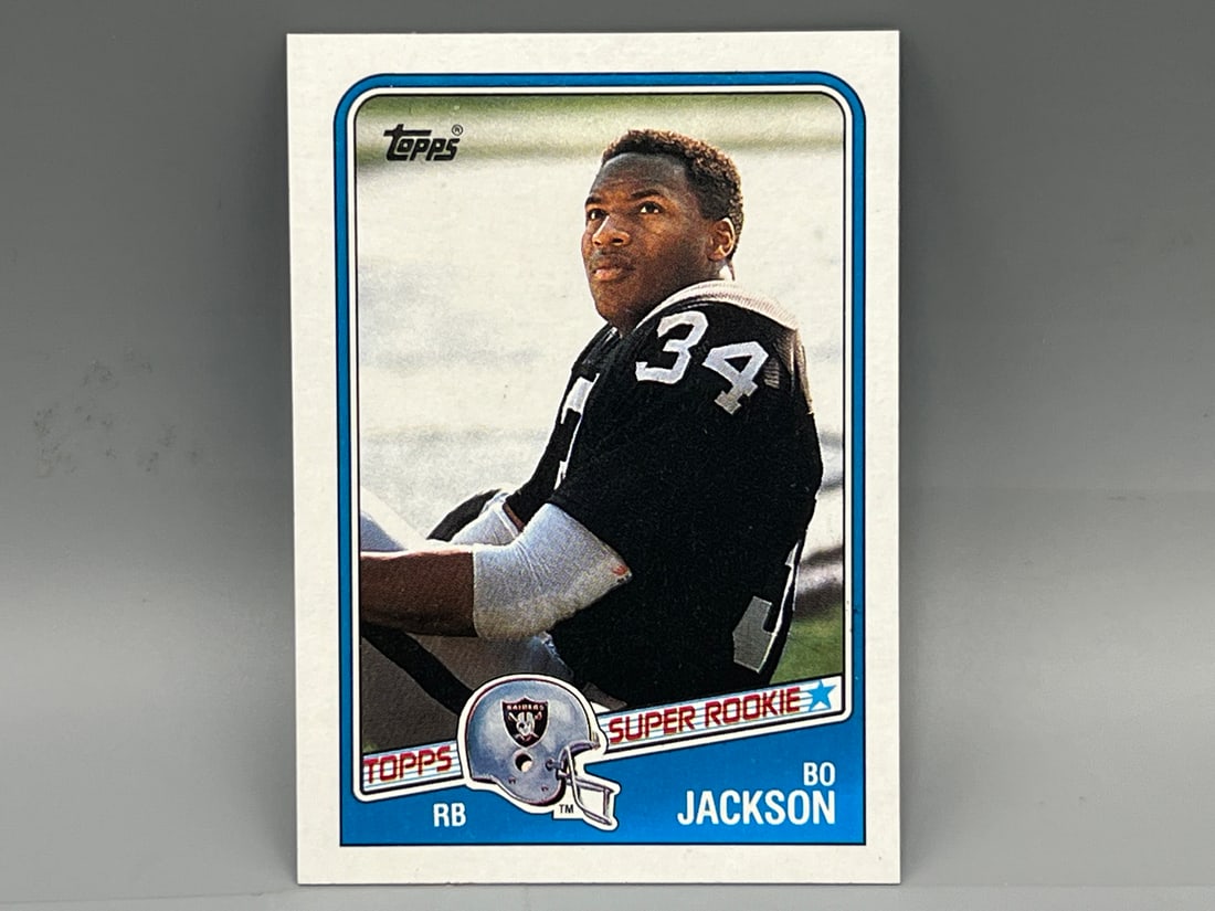 1988 Topps Bo Jackson RC #327: 1988 Topps Bo Jackson RC #327