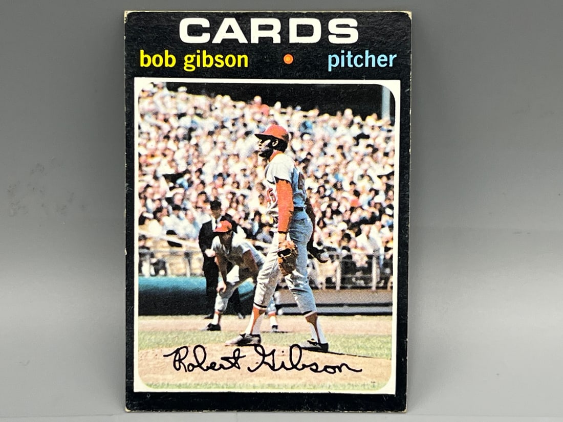1971 Topps Bob Gibson #450 (1 of 2)