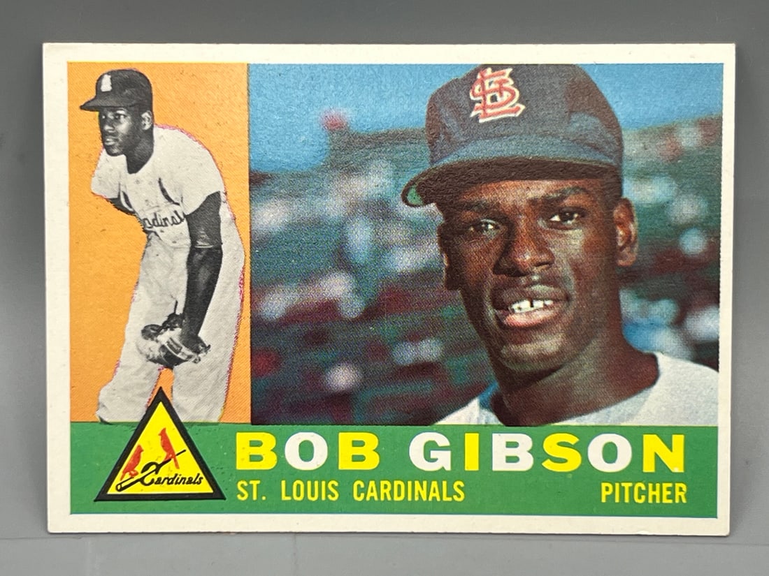 1960 Topps Bob Gibson #73 - 2nd Year Card (1 of 2)