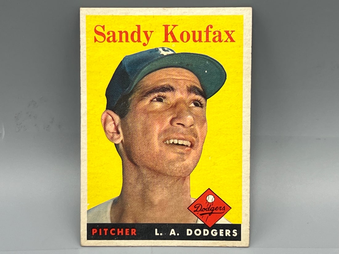 1958 Topps Sandy Koufax #187 (1 of 2)