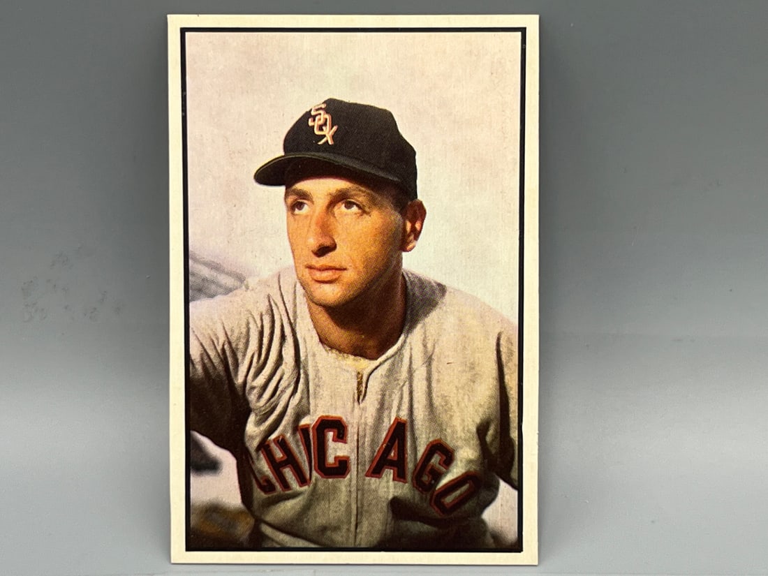 1953 Bowman Color Saul Rogovin #75: 1953 Bowman Color Saul Rogovin #75