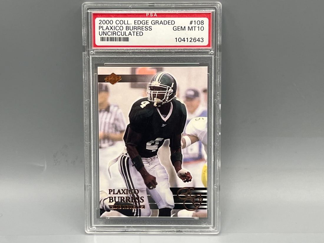 2000 Collector's Edge Graded Plaxico Burress Uncirculated #108 PSA Gem Mint 10 (1 of 2)