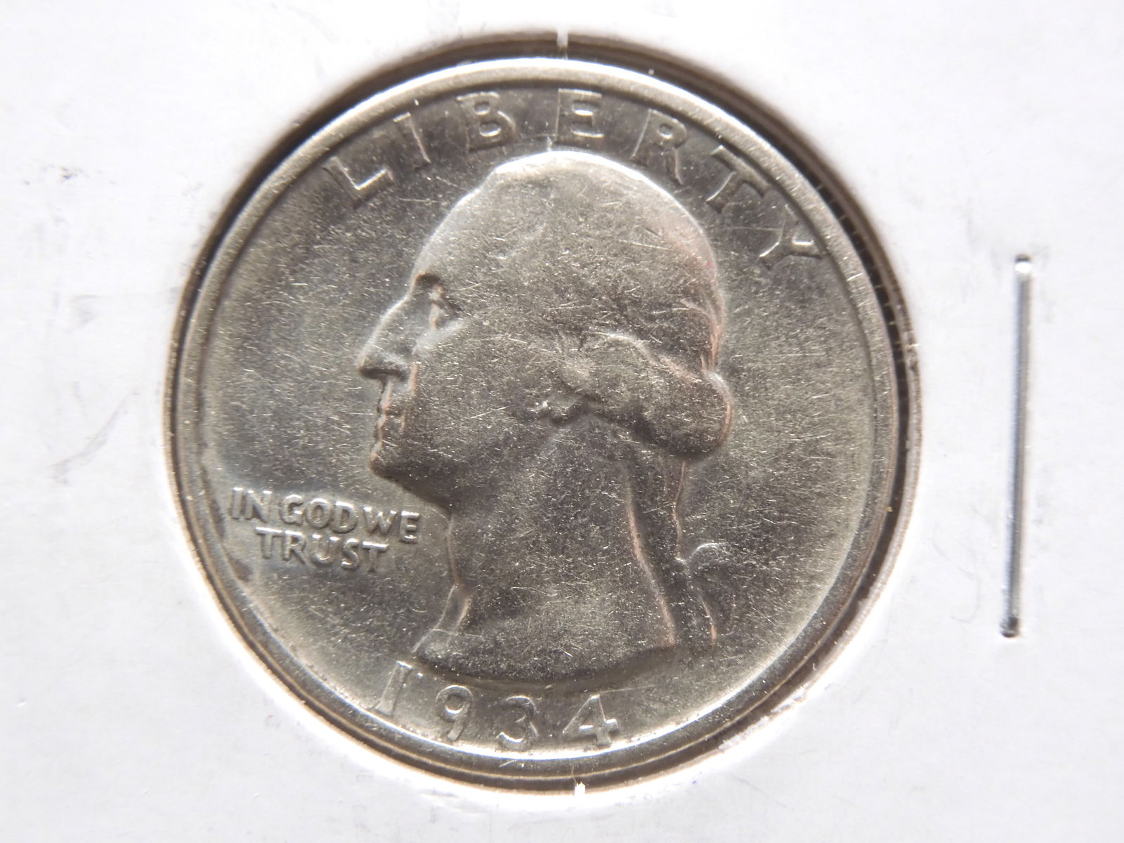 1934 Washington Quarter (1 of 2)