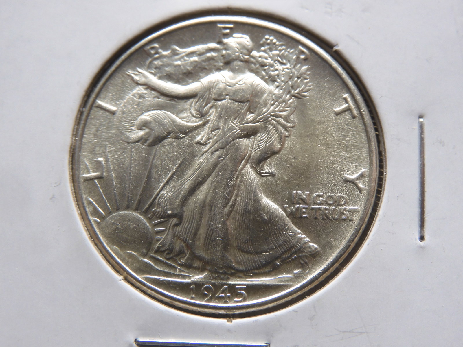 1945-Bu Walking Liberty Half dollar: 1945-Bu Walking Liberty Half dollar