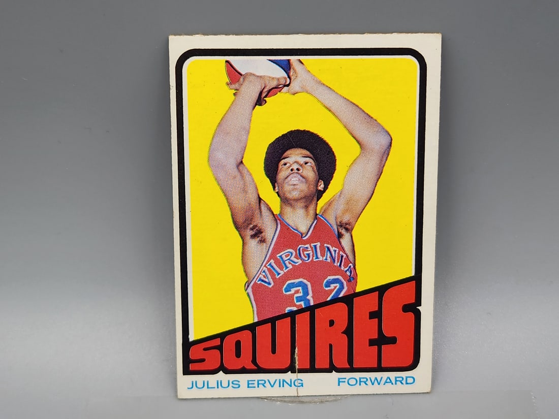 1972 Topps Julius Erving #195 Rookie HOF (1 of 2)