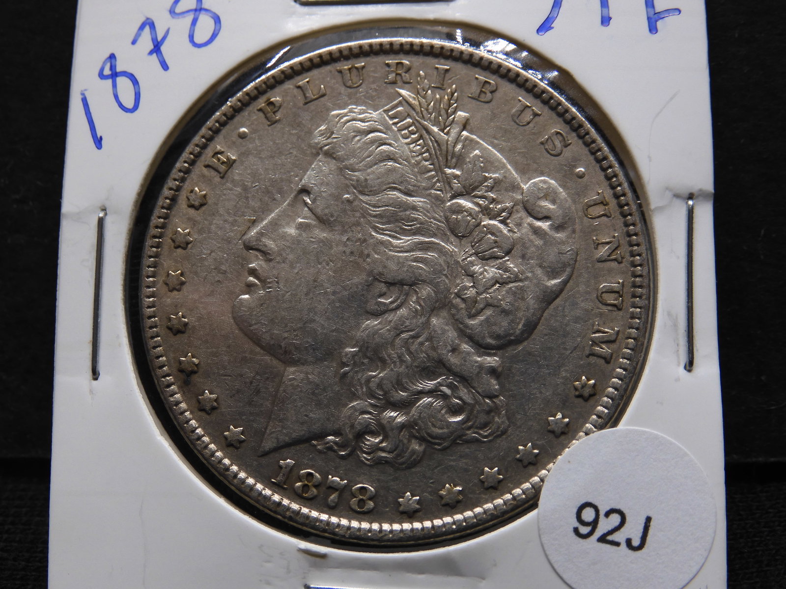 1878 Morgan - 7 Tail Feathers - 90% Silver: 1878 Morgan - 7 Tail Feathers - 90% Silver