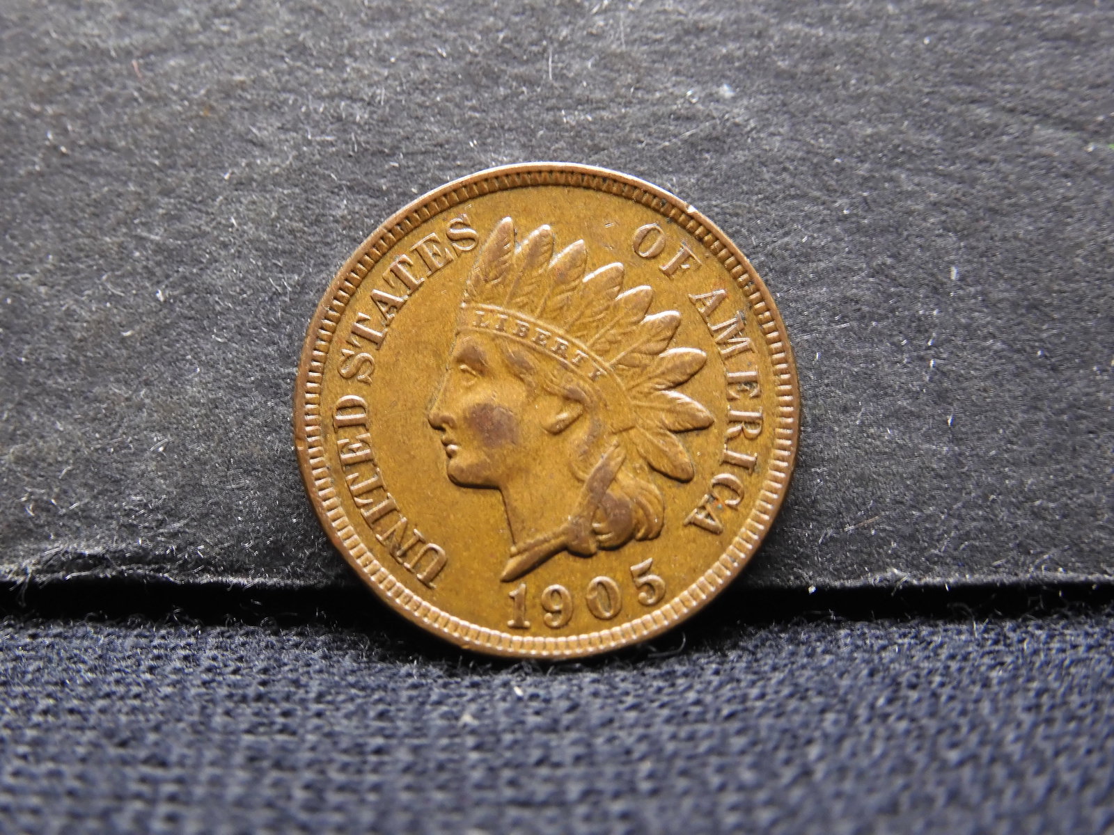 1905 Indian Head Cent - AU/BU (1 of 2)