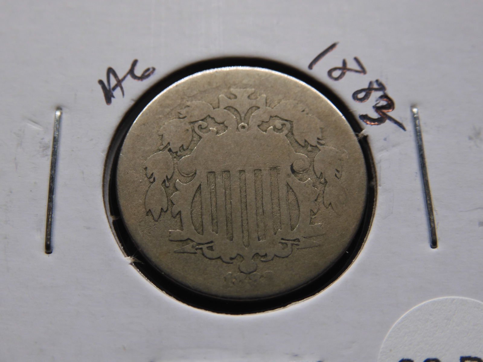 1883 Shield Nickel - Nice Starter! - Over 140 Years Old! (1 of 3)