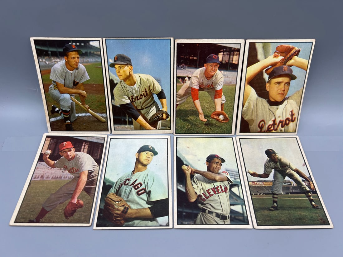 Lot of 7 - 1953 Bowman Color: Lot of 7 - 1953 Bowman Color