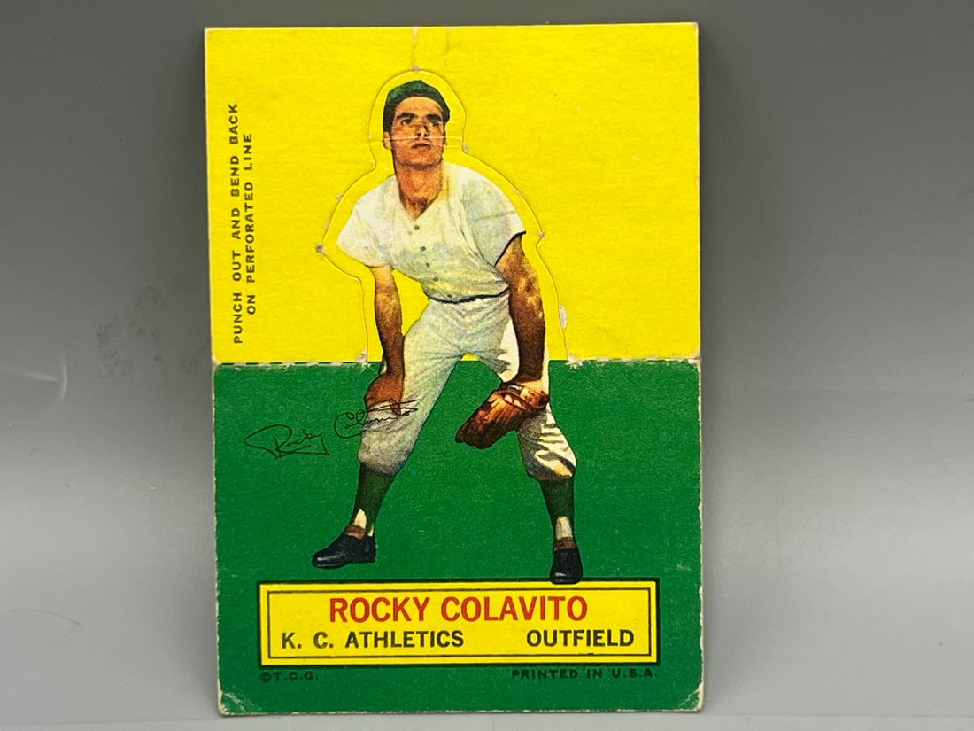 1964 Topps Stand-Ups Rocky Colavito (1 of 2)