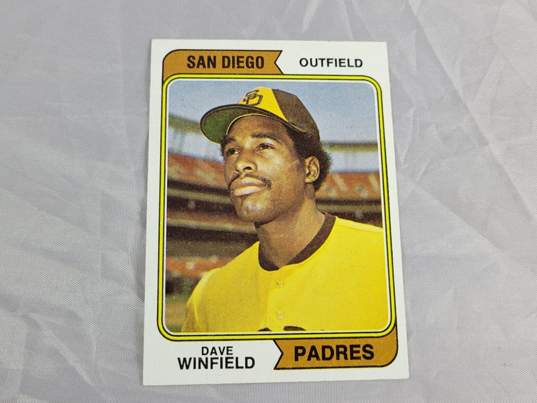 1974 Topps Baseball #456 Dave Winfield RC (1 of 2)