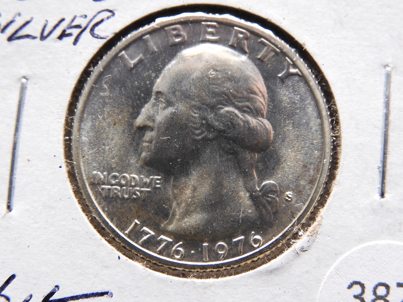 1976-S 40% Silver Washington Quarter (1 of 2)