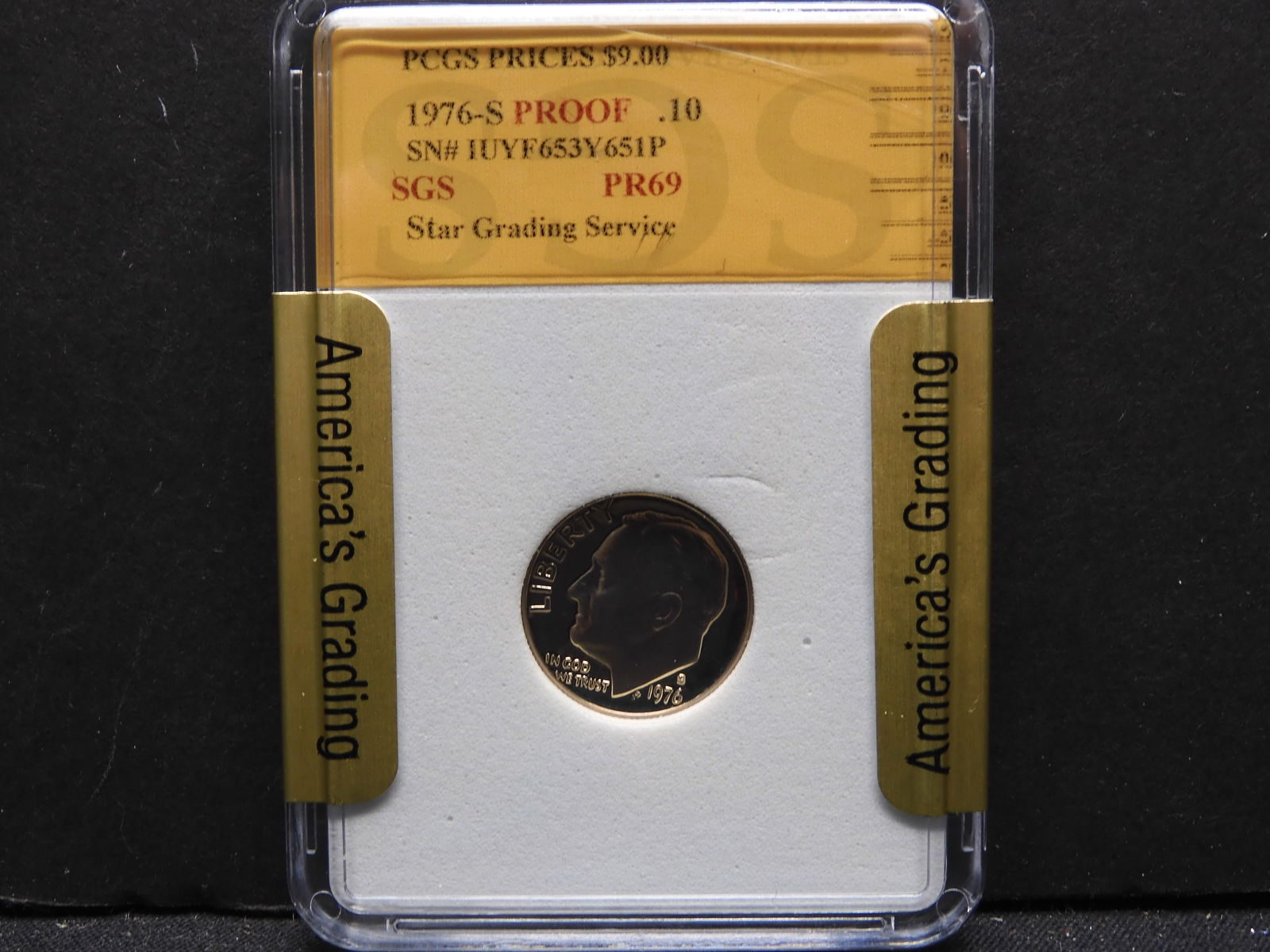 1976-S Roosevelt Dime PR69C SMS (1 of 3)
