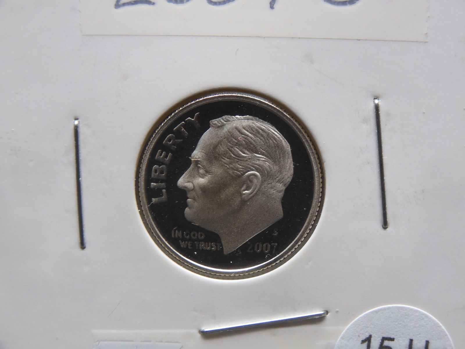 2007 S Silver proof Roosevelt Dime - Beautiful Coin (1 of 2)