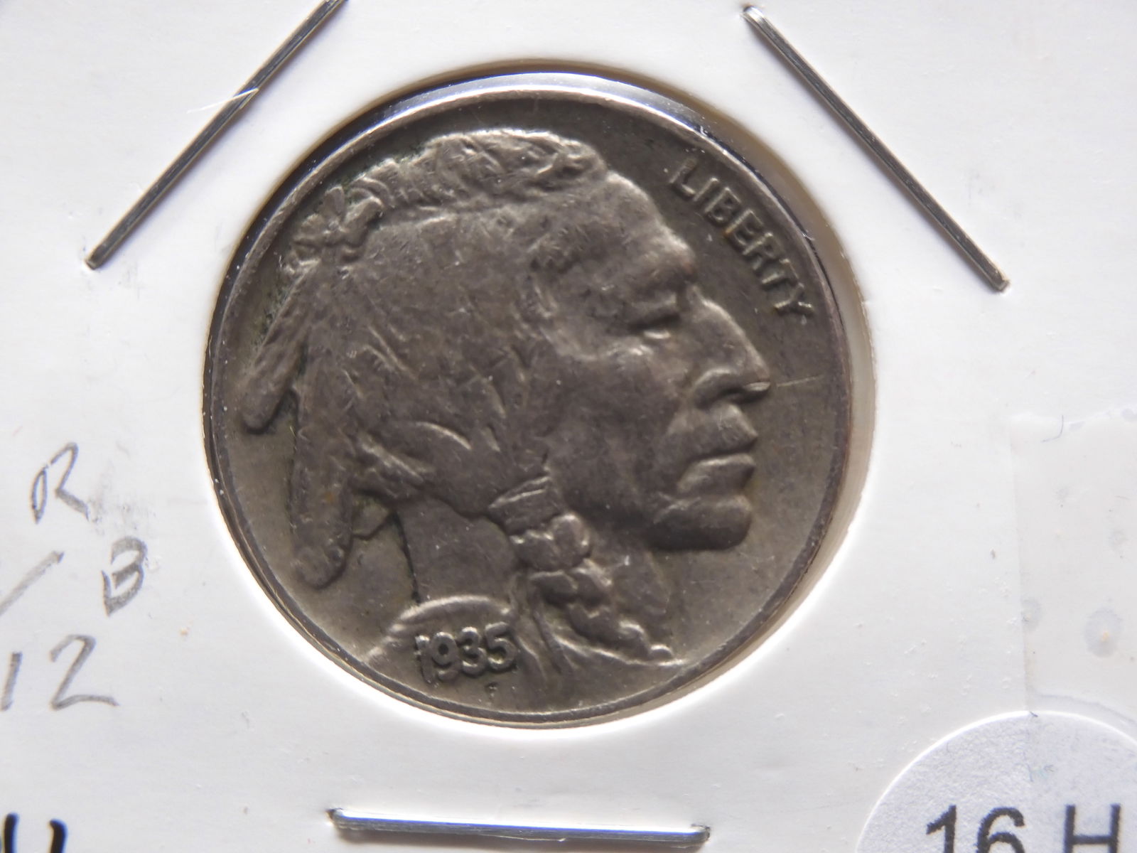 1935 P Buffalo Nickel - UNC - Full Horn Beautiful Coin! (1 of 2)