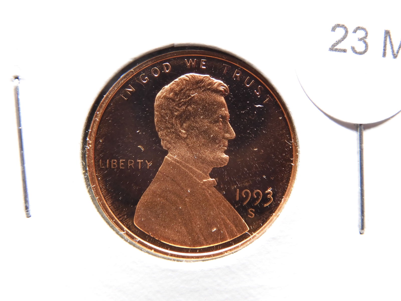 1993-S Lincoln Memorial Cent Deep Cameo Proof (1 of 2)