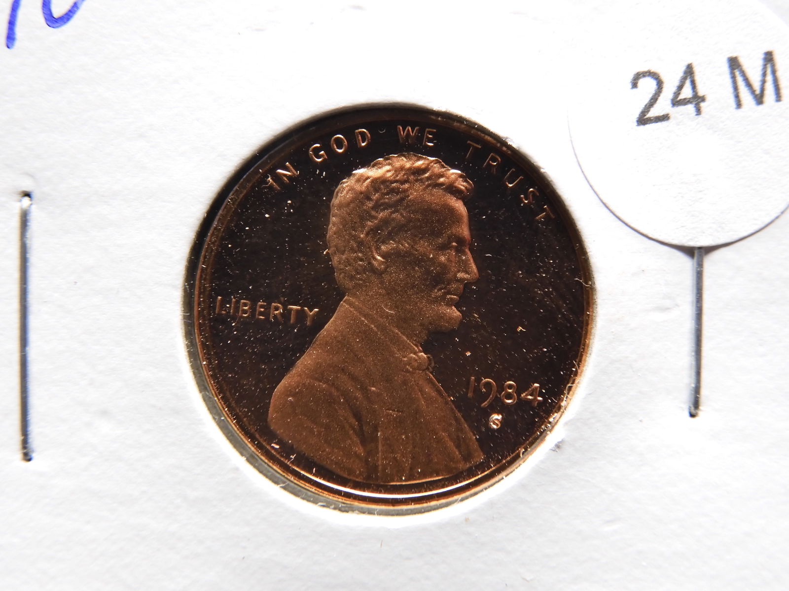 1984-S Lincoln Memorial Cent Deep Cameo Proof (1 of 2)