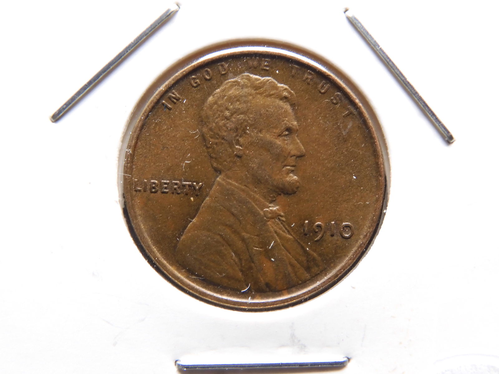 1910 P Lincoln Wheat cent - XF rare Cond (1 of 2)