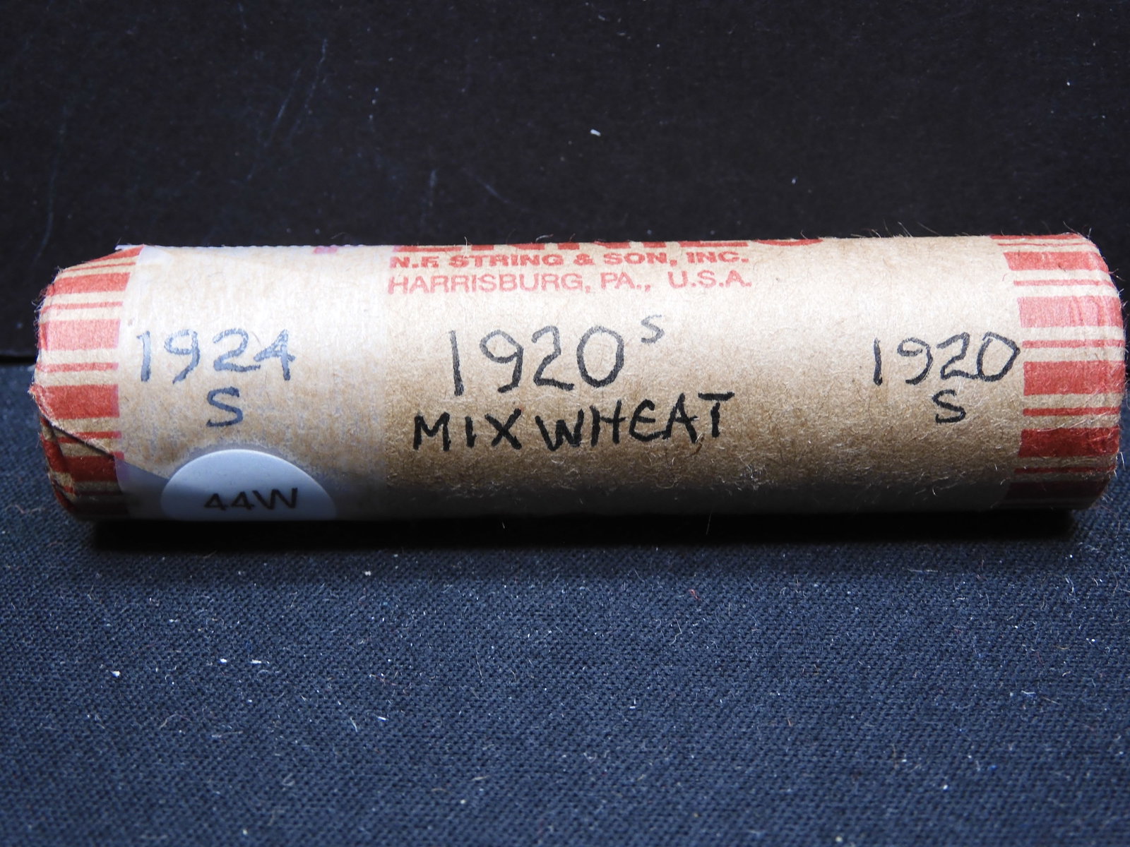 Roll of 1920's mixed Wheats w/ends of 1920 S & 1924 S: Roll of 1920's mixed Wheats w/ends of 1920 S & 1924 S