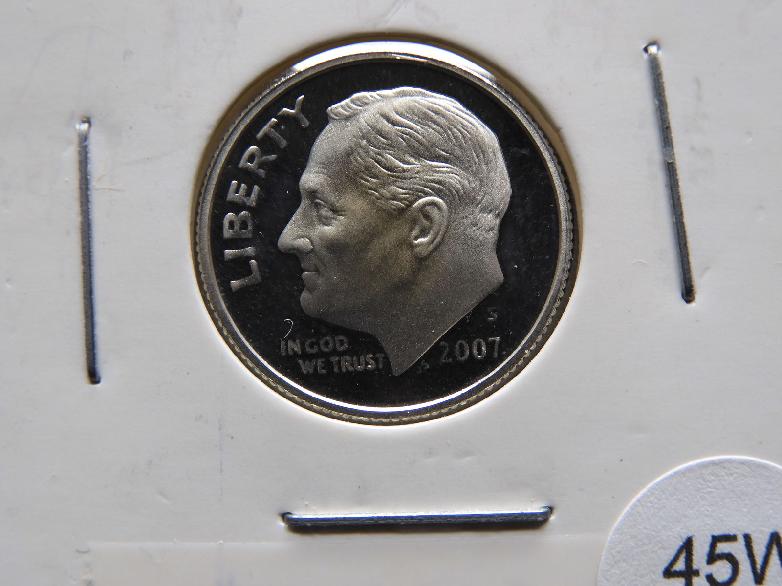2007 S Silver proof Roosevelt Dime - Beautiful Coin (1 of 2)