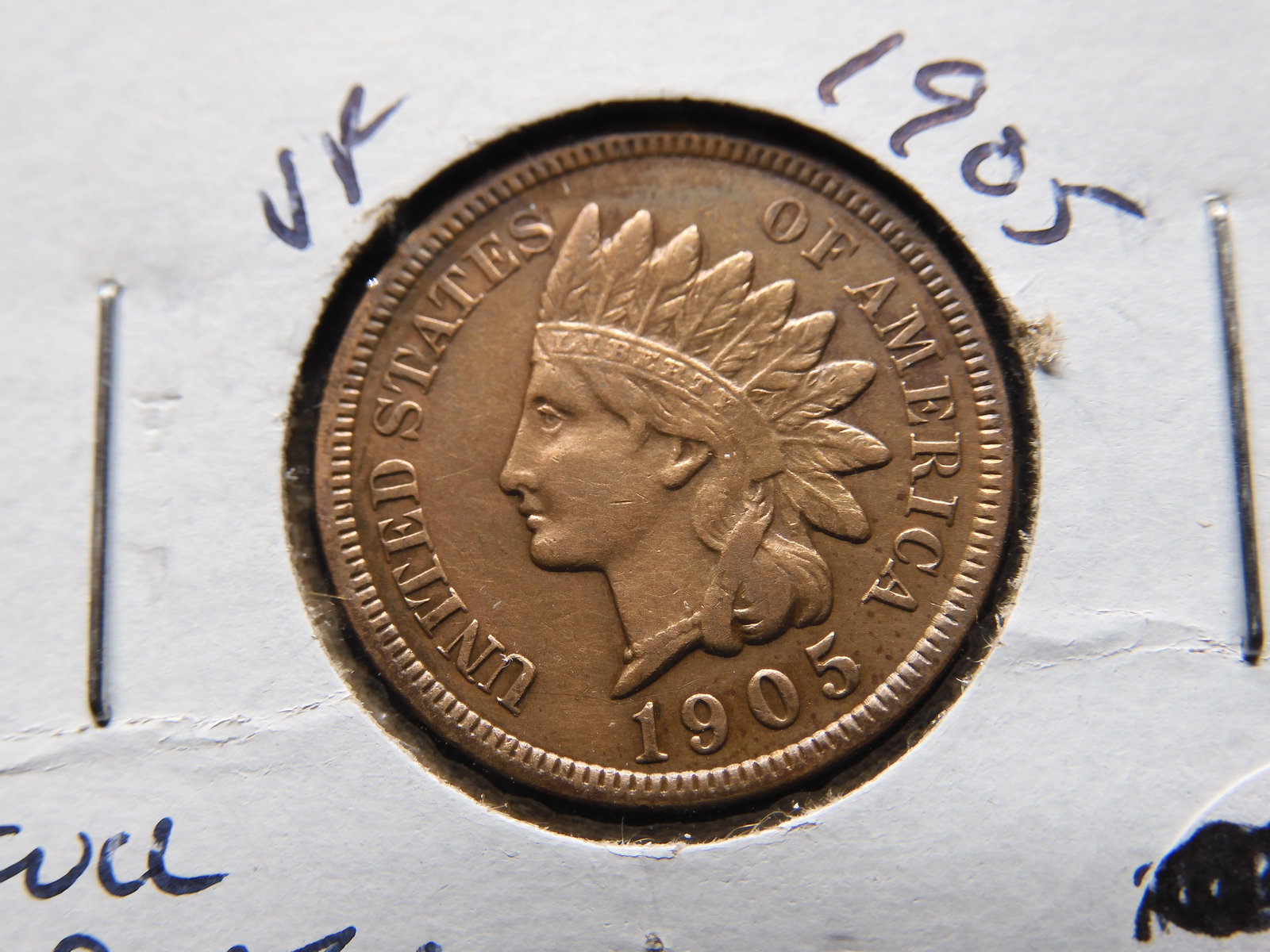 1905 Indian Head Penny - Better Grade! - Full Liberty! (1 of 3)