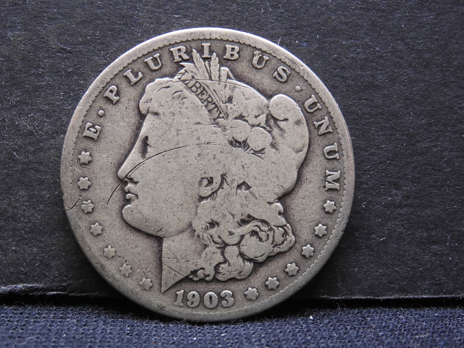 1903-S Key Date United States Morgan Silver Dollar. (1 of 2)