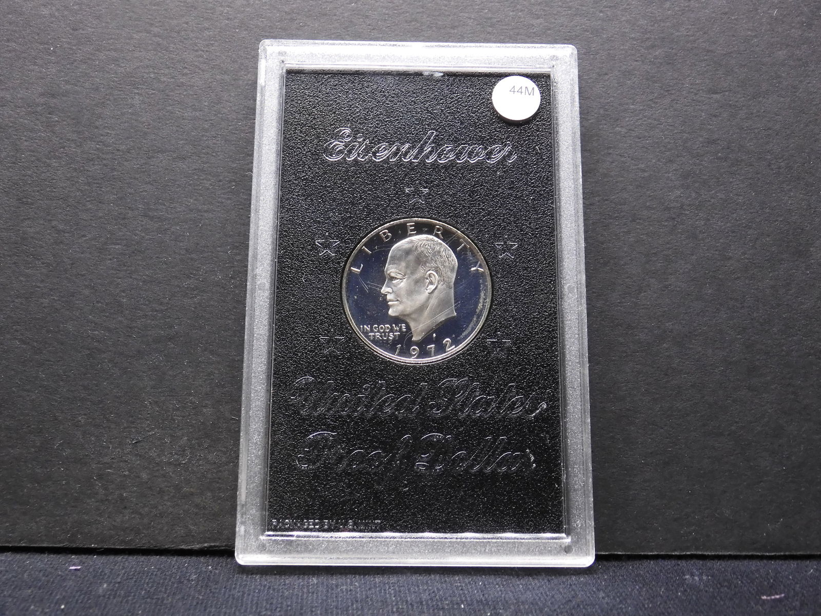 1972-S Eisenhower Proof 40% Silver Dollar In Original Government Packaging. (1 of 4)