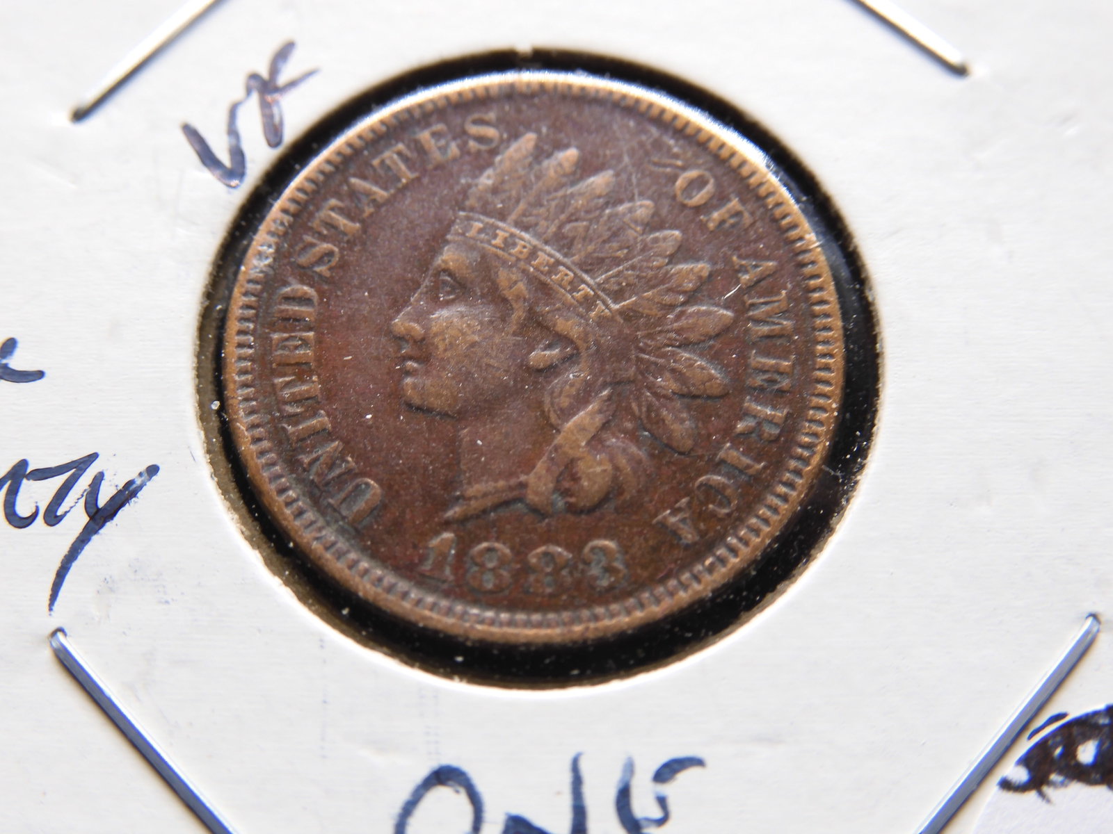 1883 Indian Head Penny - Better Date! - Full Liberty!: 1883 Indian Head Penny - Better Date! - Full Liberty!