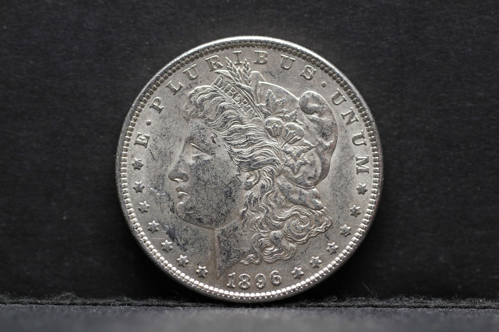 1896 Morgan Silver Dollar BU (1 of 2)