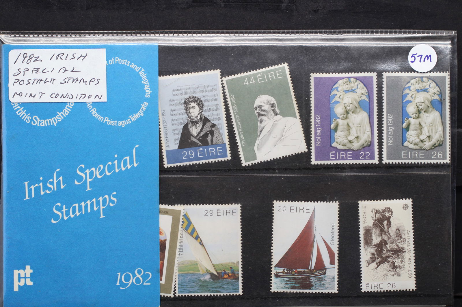 1982 Irish Special Postage Stamps Mint (1 of 3)