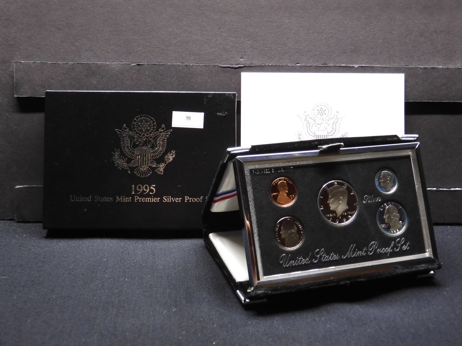 1995-S Premier SILVER Proof Set - OGP (1 of 4)
