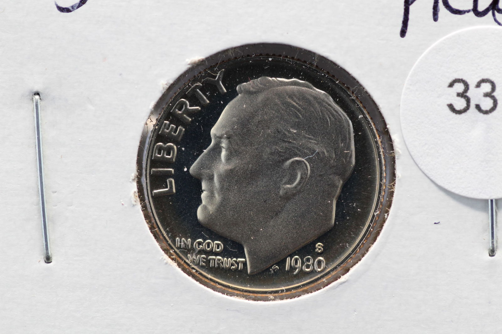 1980-S Roosevelt Dime GEM Cameo Proof (1 of 3)