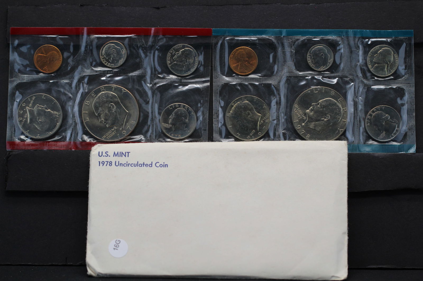 1978 P,D US Mint Uncirculated Coin Set, OGP (1 of 3)
