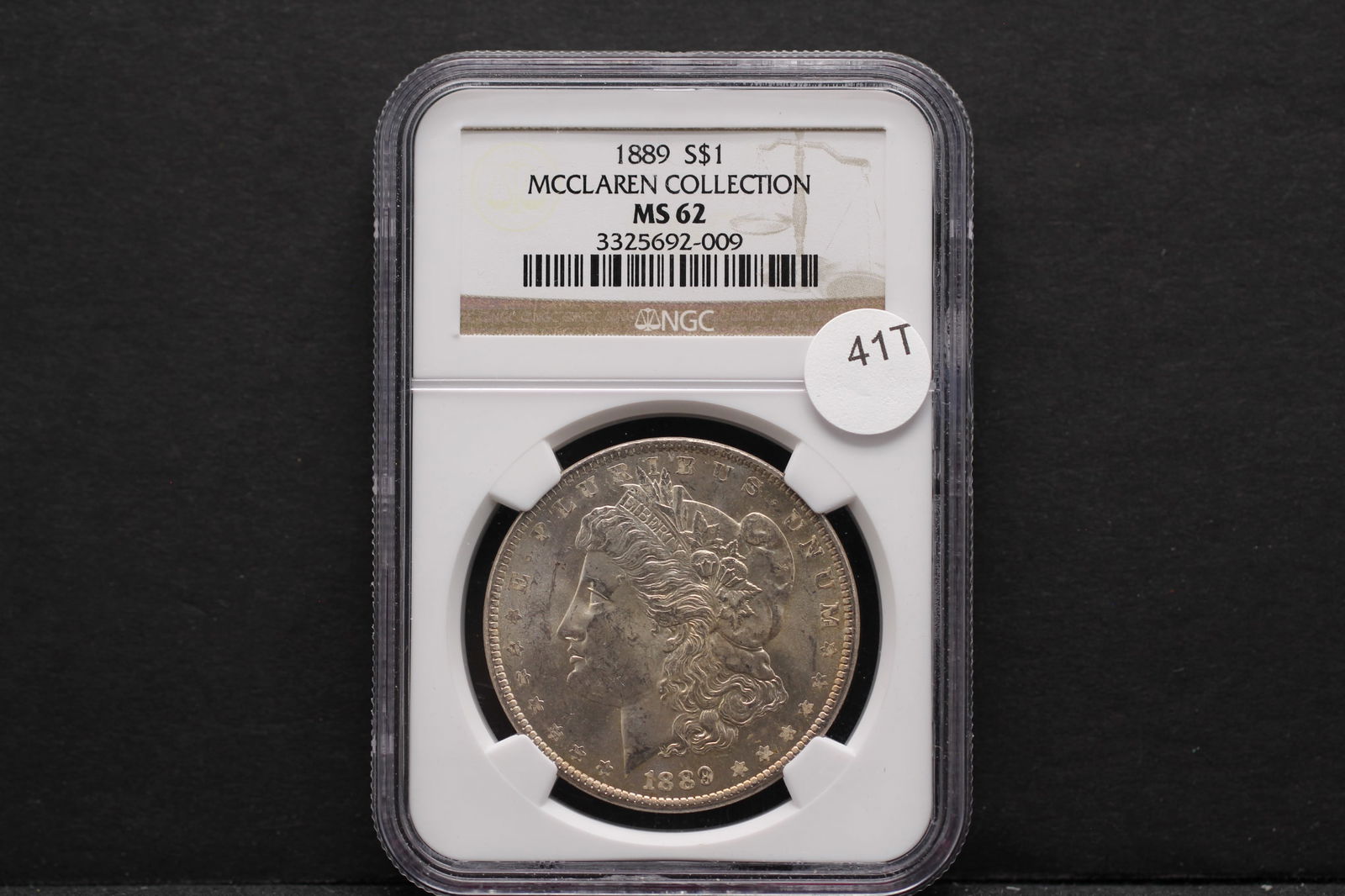 1889 Morgan Silver Dollar NGC Graded MS62 (1 of 4)