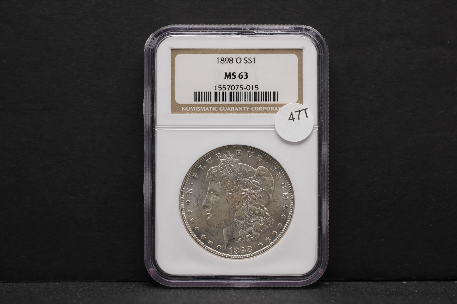 1898-O Morgan Silver Dollar NGC Graded MS63 (1 of 4)