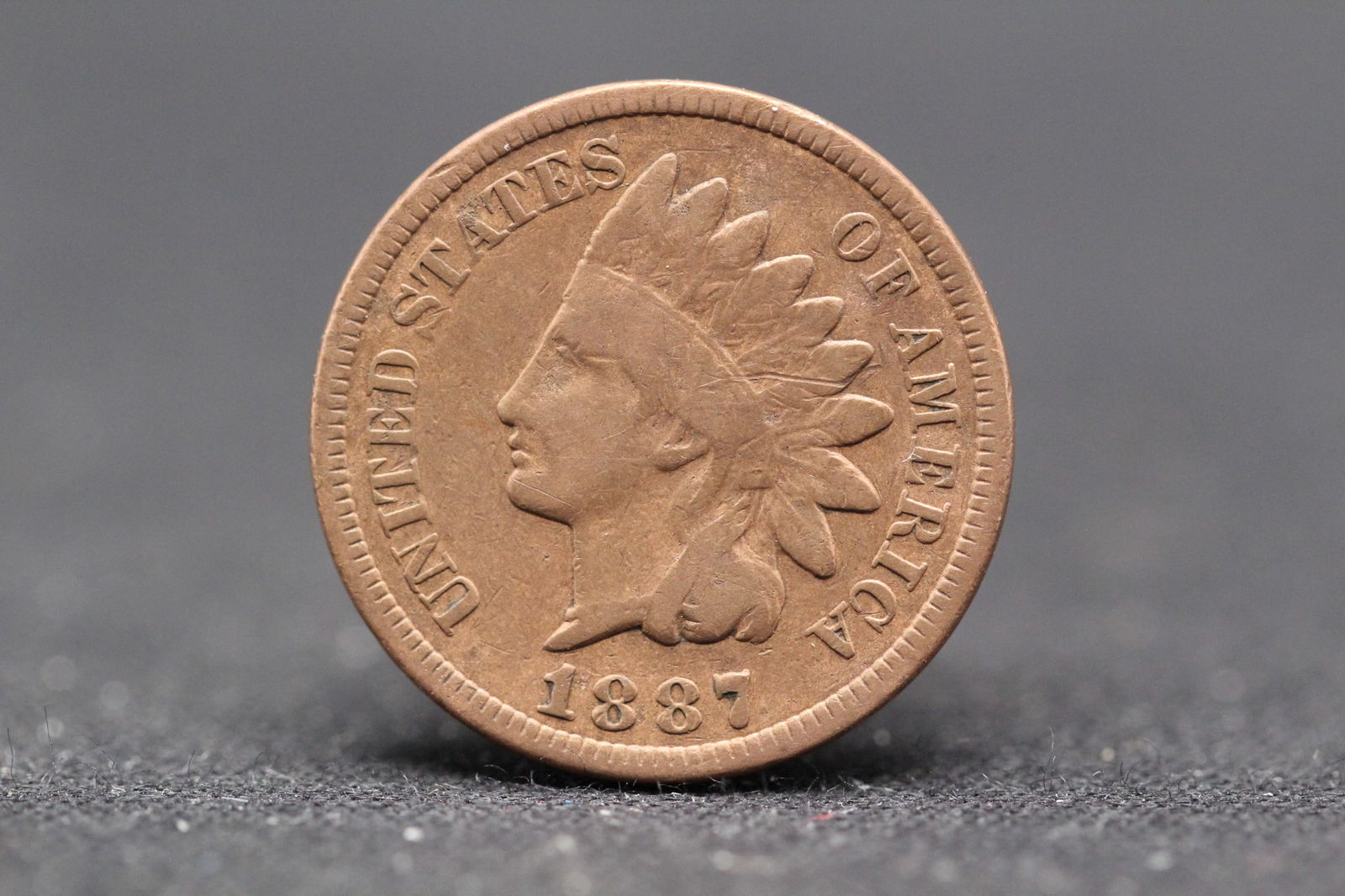 1887 Indian Head penny 136 years old! (1 of 2)
