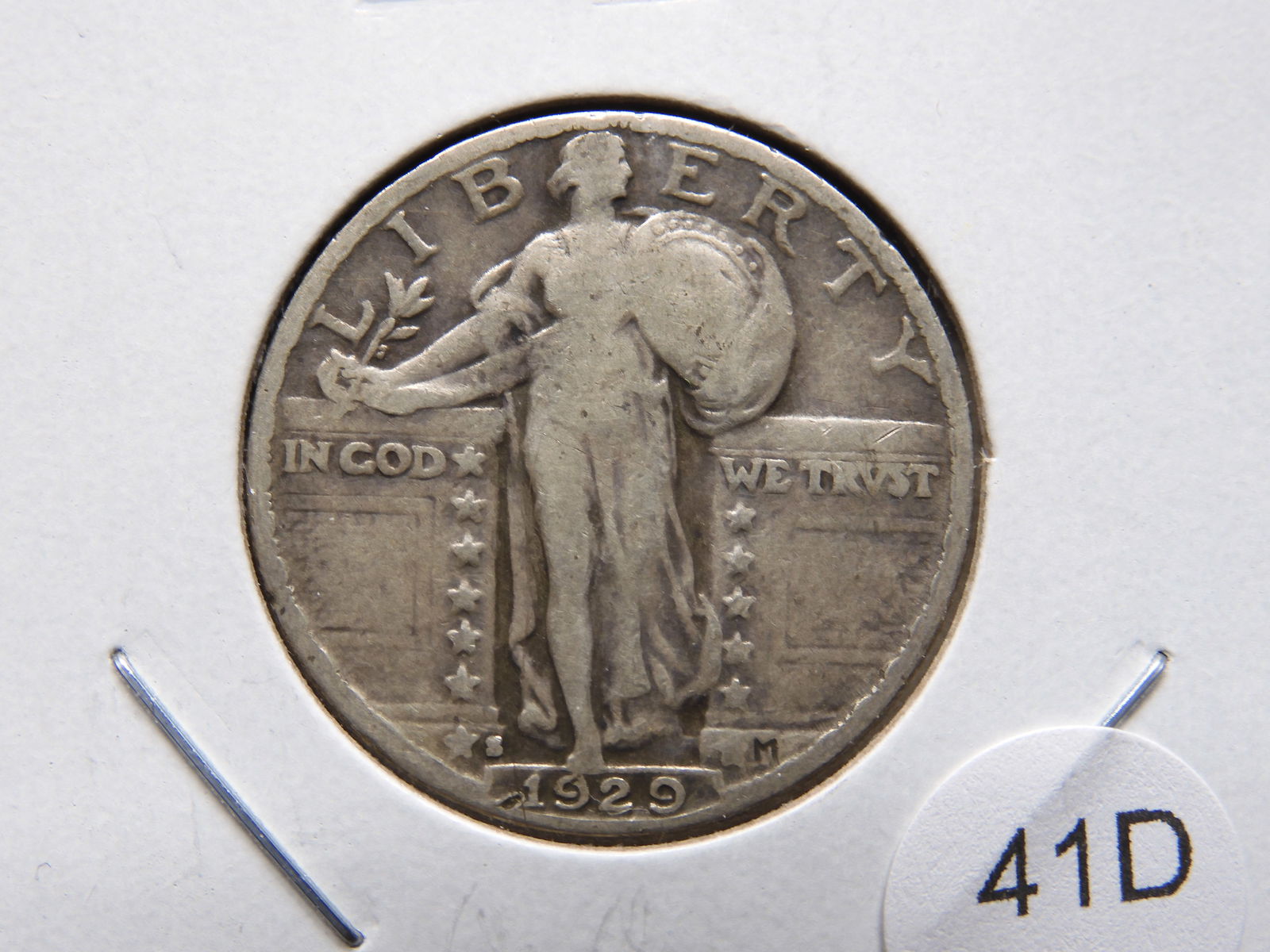 1929-S Standing 25c. (1 of 3)
