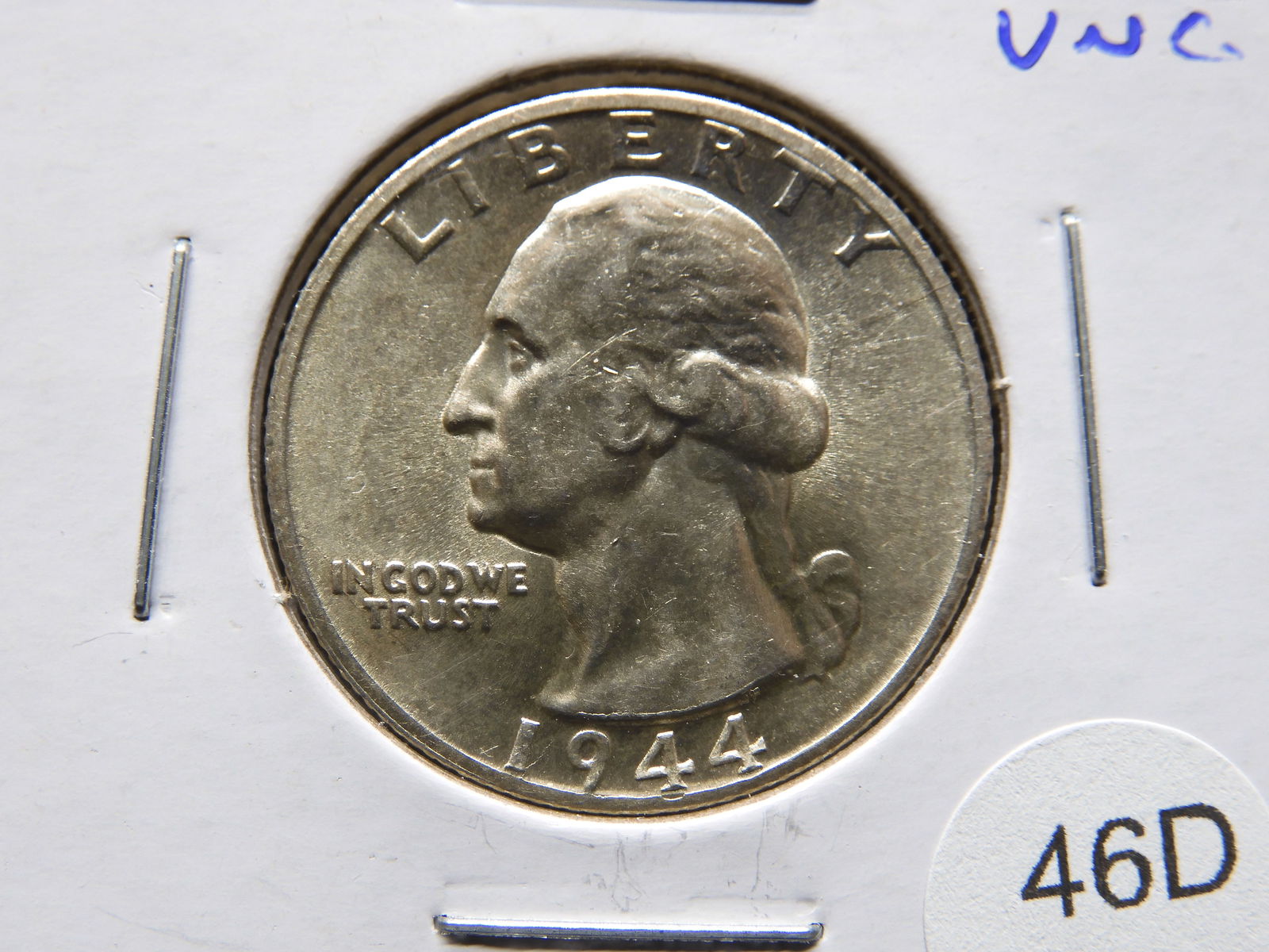 1944-S Washington 25c. UNC. (1 of 3)