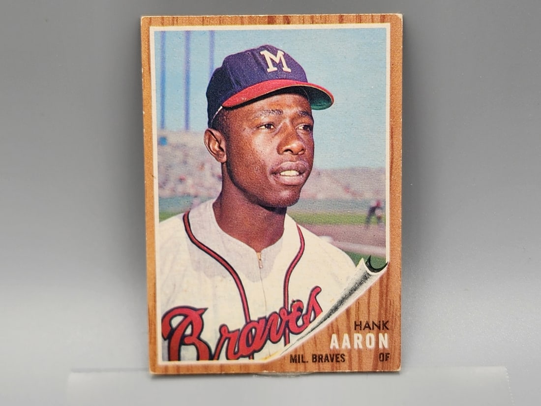 1962 Topps Hank Aaron #320 HOF (1 of 2)