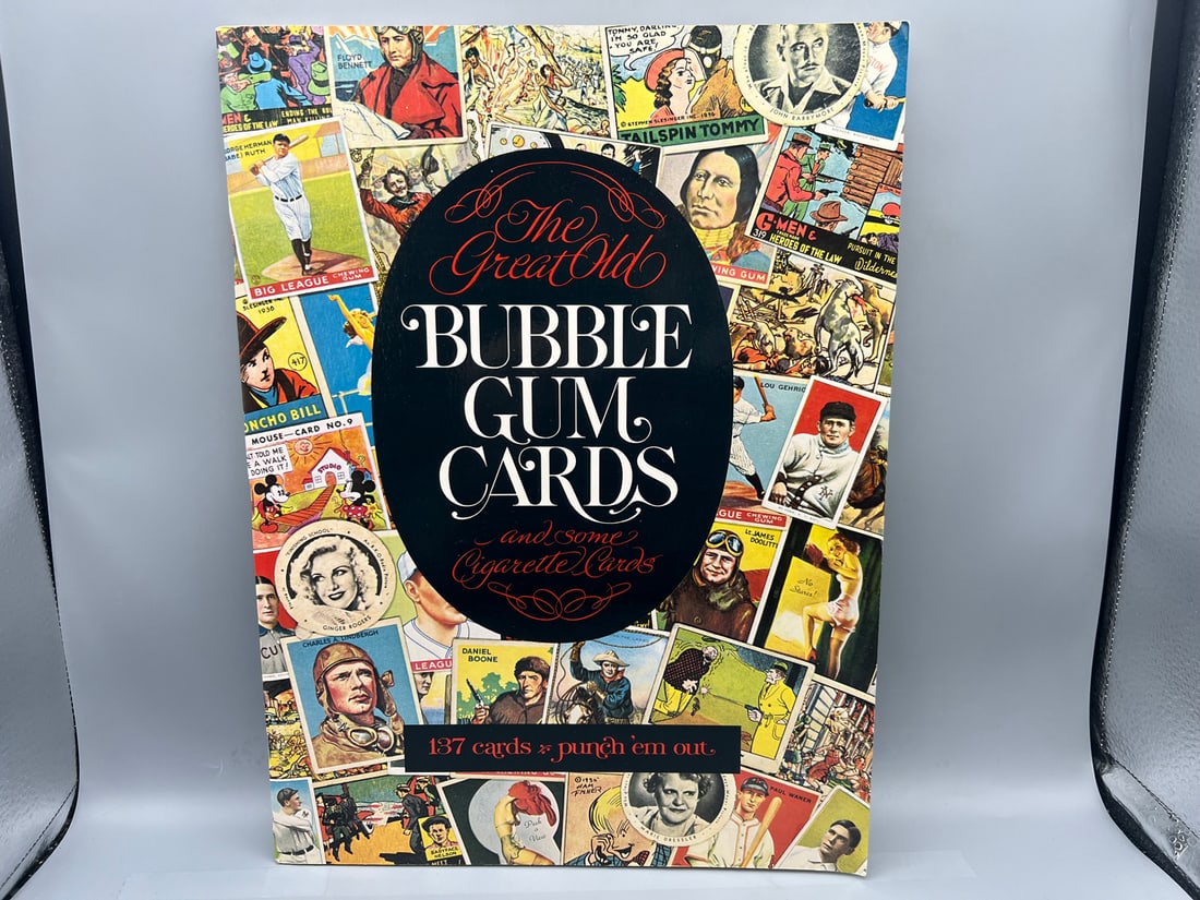 1977 Prime Press The Great Old Bubble Gum Cards Booklet W/ 137 Perforated Cards (1 of 8)