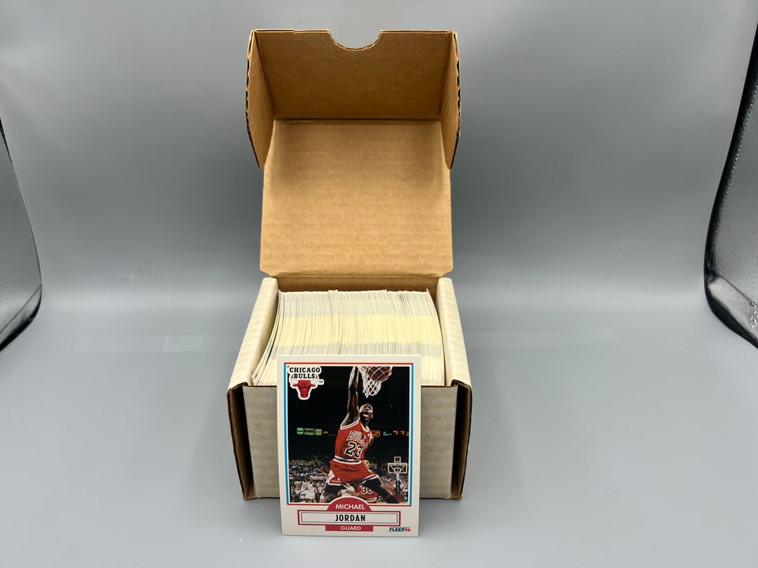 1990-91 Fleer Basketball Complete Set W/ Michael Jordan (1 of 3)