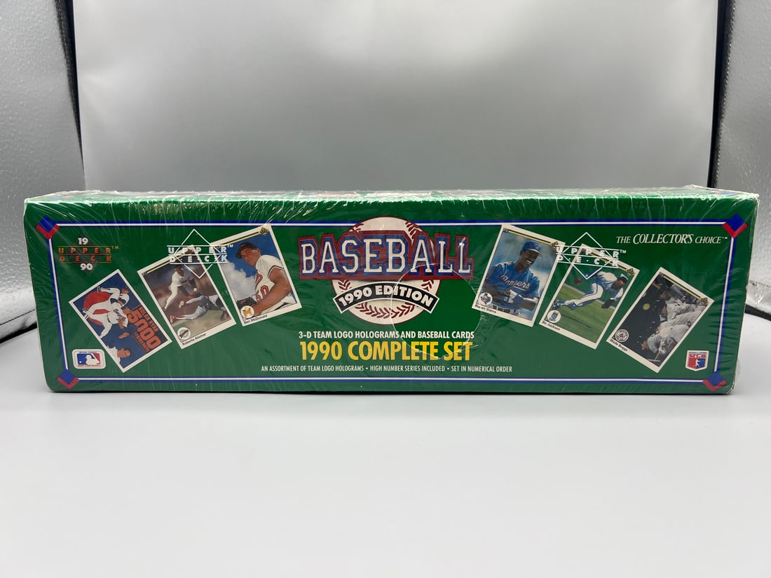 1990 Upper Deck Baseball Sealed Complete Factory Set (1 of 3)