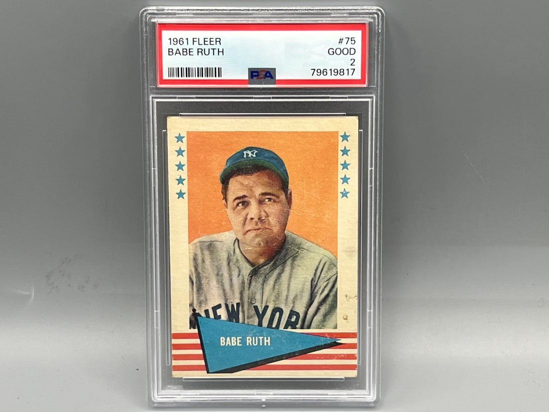 1961 Fleer Babe Ruth #75 PSA Good 2 (1 of 2)